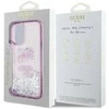 Hello Kitty HKHCP16SL50PPU Apple iPhone 16 6.1″ violetinės spalvos kietas dėklas Liquid Glitter 50TH Annivers