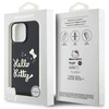 Hello Kitty HKHMP16XHGDIK Apple iPhone 16 Pro Max 6.9″ juodos spalvos kietas dėklas IML Golden Diva MagSafe
