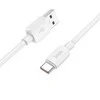 USB A į USB C laidas Hoco PD 6A 100W 1 m X96 baltas