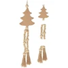 Home &amp; Styling Collection medinė kalėdinė dekoracija boho stiliuje