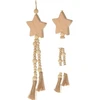 Home &amp; Styling Collection dekoratyvinė boho medinė žvaigždė