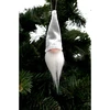Home &amp; Styling Collection Kalėdinis dekoras Mikulėlis 11 cm baltas