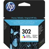 Hewlett Packard (HP) HP 302 rašalo kasetė, trispalvė