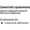 HP 303 juoda + spalva 3YM92AE