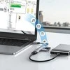 Šakotuvas Hub USB - 4x USB AWEI CL-150T pilkos spalvos