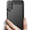 Hurtel Carbon dėklas Flexible Cover TPU Samsung Galaxy S21+ 5G (S21 Plus 5G) dėklas telefonui juodos spalvos