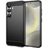 Carbon dėklas Flexible Silicone skirtas Realme 14 5G – juodos spalvos