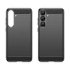 Hurtel Carbon dėklas skirtas Samsung Galaxy S26 – juodos spalvos