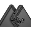 Hurtel Carbon dėklas skirtas Motorola Moto G Play 2022, juodas