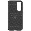 Hurtel Carbon Samsung Galaxy A35 – dėklas telefonui juodos spalvos