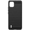 Hurtel Carbon silikoninis dėklas skirtas Nokia C110 – juodos spalvos