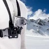 Hurtel Chest Mount – Chest Harness for GoPro SJCAM Sports Cameras – Juodas
