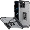Hurtel Crystal Ring dėklas skirtas iPhone 13 Pro Max, juodas