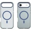 Hurtel Dėklas Magnetic Abrasive skirtas Apple iPhone 17 Air suderinamas su MagSafe – mėlynos spalvos