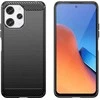 Hurtel Flexible carbon pattern case Xiaomi Redmi 12 Carbon dėklas – dėklas telefonui juodos spalvos
