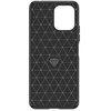 Hurtel Flexible carbon pattern case Xiaomi Redmi 12 Carbon dėklas – dėklas telefonui juodos spalvos