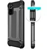 Hurtel Hybrid Armor šarvuotas hibridinis dėklas Xiaomi Redmi Note 11 Pro+ 5G (China) / 11 Pro 5G (China) / Mi11i HyperCharge / Poco X4 NFC 5G dėklas telefonui juodos spalvos