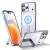 „Hurtel Hybrid Armor X“ dėklas, skirtas „Samsung Galaxy S26“ su stovu, suderinamas su „MagSafe“