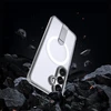 Hurtel Hybrid Armor X dėklas skirtas Samsung Galaxy S26 Plus with Stand, suderinamas su MagSafe – skaidrus