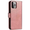 Hurtel Magnet Samsung Galaxy S23 Plus atverčiamas su stoveliu dėklas telefonui rožinės spalvos