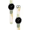 „Hurtel Moro“ apyrankė, skirta „Samsung Galaxy Watch 45 / 46 / 47 mm“ silikoninei apyrankei, 14 raštas
