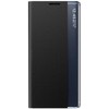 Hurtel New Sleep su stoveliu Samsung Galaxy S22 + (S22 Plus) dėklas telefonui juodos spalvos