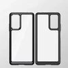 Hurtel Outer Space Xiaomi Poco X5 5G / Redmi Note 12 5G flexible frame dėklas telefonui juodos spalvos