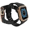 Išmaniojo laikrodžio Apple SE/7 silikoninis Hurtel dirželis, Juodos spalvos, 42/44/45 mm