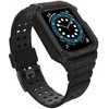 Išmaniojo laikrodžio Apple SE/7 silikoninis Hurtel dirželis, Juodos spalvos, 38/40/41 mm