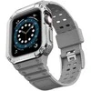Išmaniojo laikrodžio Apple SE/7 silikoninis Hurtel dirželis, Pilkos spalvos, 38/40/41 mm