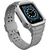 Išmaniojo laikrodžio Apple SE/7 silikoninis Hurtel dirželis, Pilkos spalvos, 38/40/41 mm