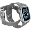 Išmaniojo laikrodžio Apple SE/7 silikoninis Hurtel dirželis, Pilkos spalvos, 38/40/41 mm