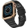 Išmaniojo laikrodžio Apple SE/7 silikoninis Hurtel dirželis, Juodos spalvos, 38/40/41 mm