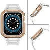 Išmaniojo laikrodžio Apple SE/7 silikoninis Hurtel dirželis, Baltos spalvos, 38/40/41 mm