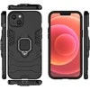 Hurtel Ring Armor dėklas telefonui Apple iPhone 14 Plus armored magnetic holder ring juodos spalvos