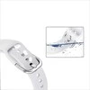 iLike Hurtel Silicone Apyrankė TYS band skirta Samsung Galaxy Watch 40 / 41 / 42 / 43 / 44 mm - red