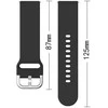 iLike Hurtel Silicone Apyrankė TYS band skirta Samsung Galaxy Watch 40 / 41 / 42 / 43 / 44 mm - red