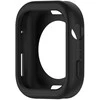 Hurtel Silicone Watch dėklas skirtas Apple Watch 44 mm (Series 4/5/6/SE) – juodos spalvos