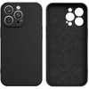 Hurtel Silikoninis dėklas skirtas Samsung Galaxy A16 5G – juodos spalvos