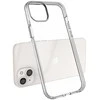 Hurtel Spring dėklas su spalvotu rėmeliu skirtas iPhone 14 Plus, juodas