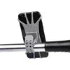 Hurtel Swivel silicone telefono laikiklis dviračiui with replaceable head - juodos spalvos