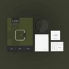 Hofi HYBRID GLASS HOFI HYBRID PRO+ GARMIN VENU 2 Juodas