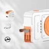 Hybrid įkroviklis 4smarts 6-in-1 USB-C/USB-A PD 22.5W su 10,000 mAh power bank, Qi belaidis įkrovimas