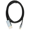 Adapteris - iBox ITVCDP4K 1.8m USB Type-C į DisplayPort 3840x2160 60Hz Juodas