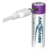 Įkraunami elementai ANSMANN AA, 1800 mAh, 1,5V, 4 vnt.