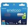 Įkraunamos baterijos PANASONIC ENELOOP AA 2000 mAh 4 vnt + langelis (BK-3MCDE/4CP+CASE)