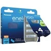 Įkraunamos baterijos PANASONIC ENELOOP AA 2000 mAh 4 vnt + langelis (BK-3MCDE/4CP+CASE)