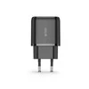 Įkroviklis 20W USB QC3.0 + USB-C PD Tech-Protect C20W juodos spalvos
