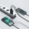 Įkroviklis 30W USB QC3.0 + USB-C PD Tech-Protect C30W juodos spalvos