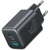 Įkroviklis jungiama į tinklą Joyroom JR-TO1 GaN 45 USB-C Lightning USB-A – juoda